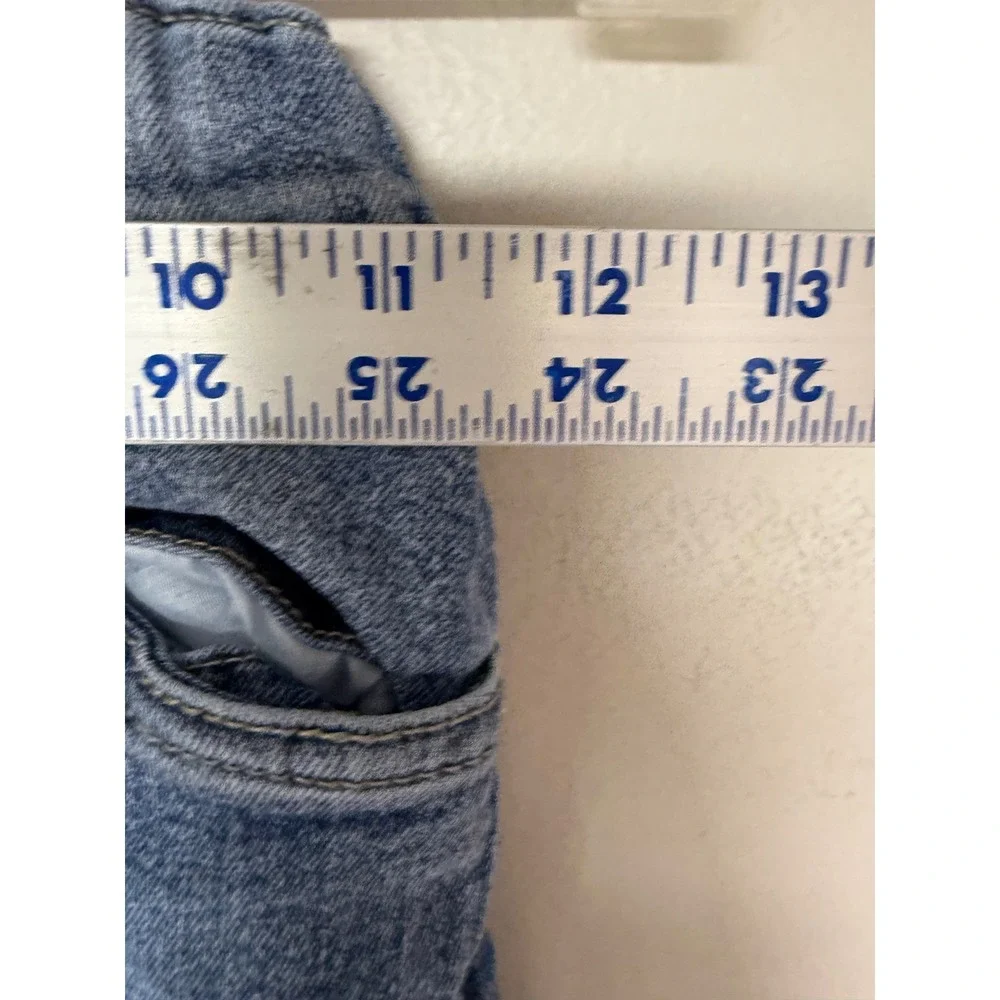 OshKosh‎ B'gosh Kids Jeans Denim Distressed Knee Straight Leg Size 7A